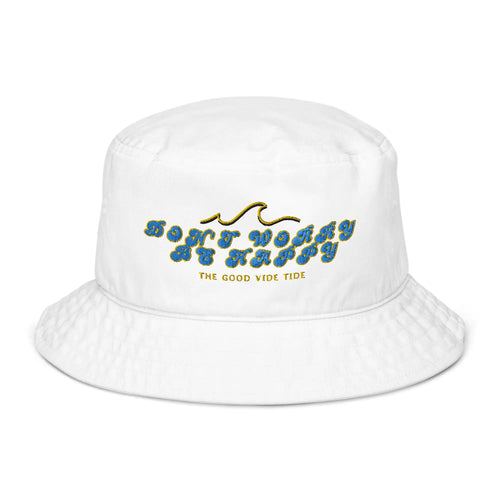 Organic Don't Worry, Be Happy Bucket Hat